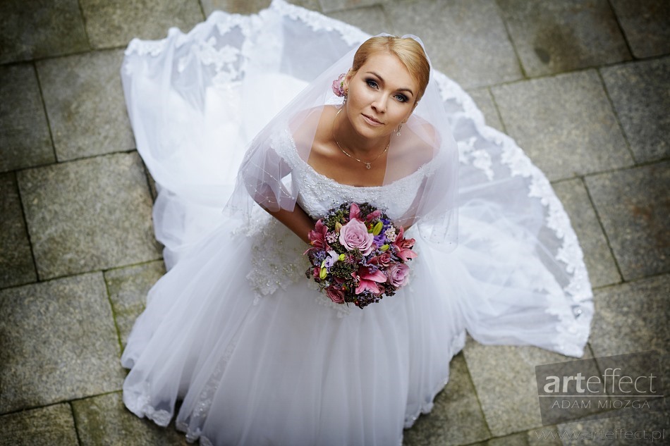 fotografia ślubna Kraków kościół na skałce Wesele U Ziyada zdjęcia ślubne