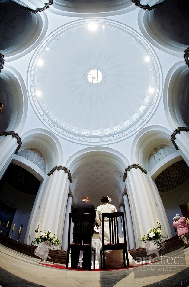 fotografia ślubna Katowice kościół katedra Wesele Chata z Zalipia zdjęcia ślubne