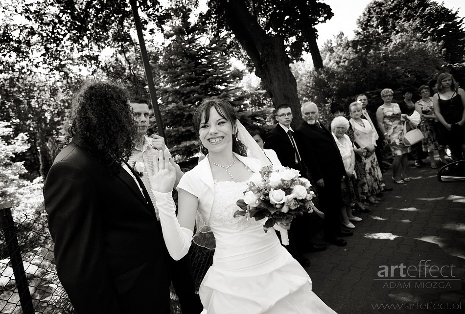 fotografia ślubna Ruda Śląska kościół Matki Bożej Różańcowej Wesele Karczma Rajcula zdjęcia ślubne