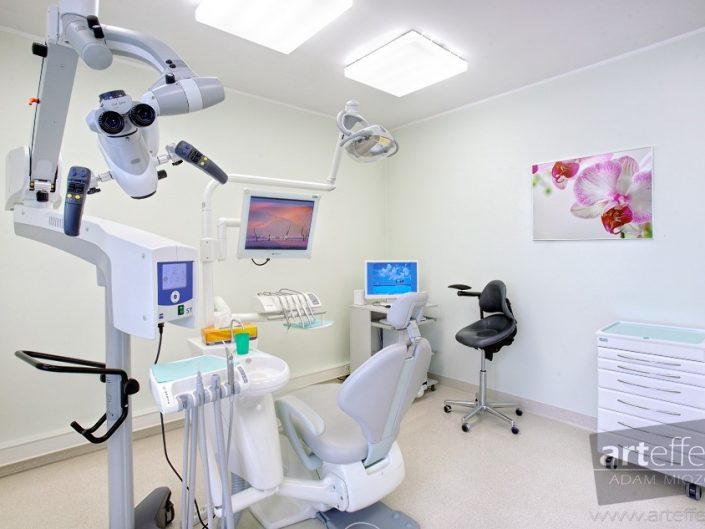 zdjęcia wnętrz katowice fotografia stomatologiczna Klinika Borczyk