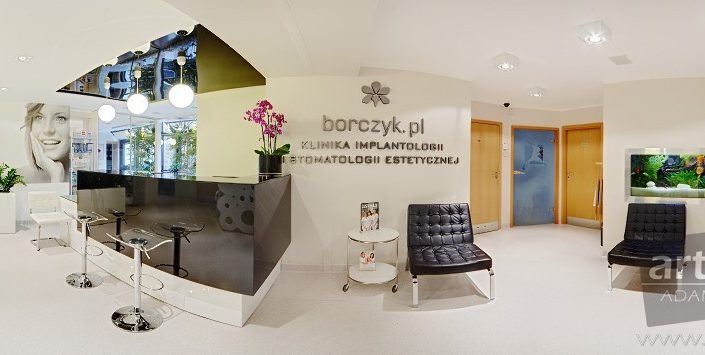 zdjęcia wnętrz katowice fotografia stomatologiczna Klinika Borczyk
