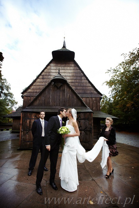 zdjęcia ślubne Katowice kościół św Michała wesele restauracja Patio Park