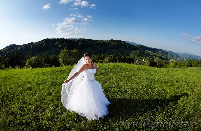 Fotografia ślubna Bielsko Biała Sesja plenerowa galeria Beskidy