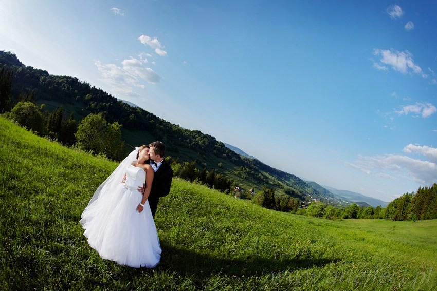 Fotografia ślubna Bielsko Biała Sesja plenerowa galeria Beskidy